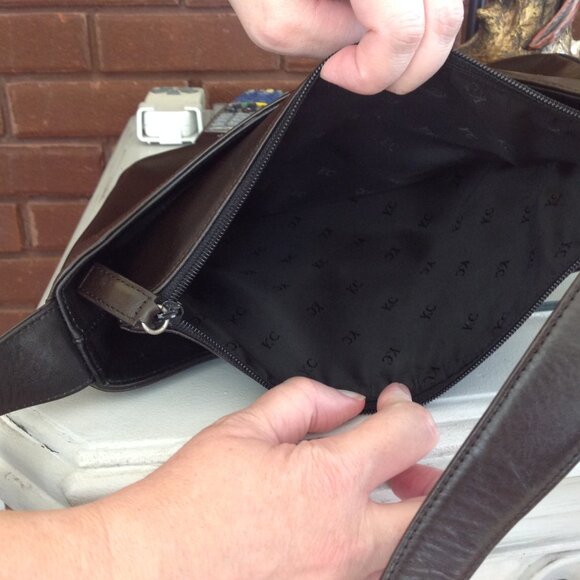 Brown Leather shoulder Bag - Picture 5 of 6